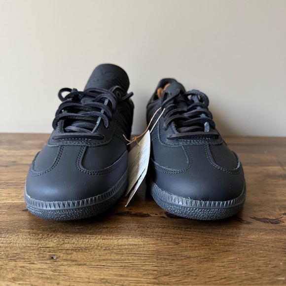 ADIDAS HUMAN RACE SAMBA LOW TOP SNEAKERS NIGHT GREY MENS SIZE 4.5 WOMENS 5.5 NWB - Picture 6 of 12